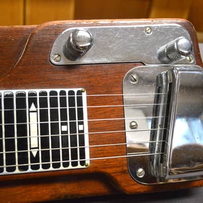 Vintage 1950's Fender Deluxe 6 Lap Steel Guitar image 4