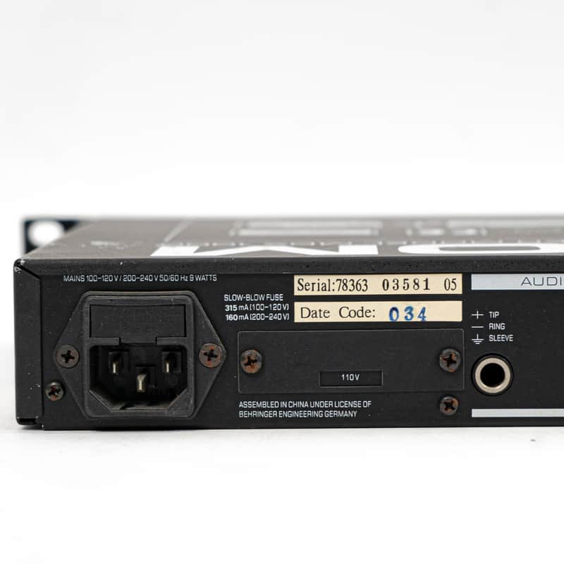 Behringer Autocom MDX 1000 Compressor / Limiter Rackmount | Reverb