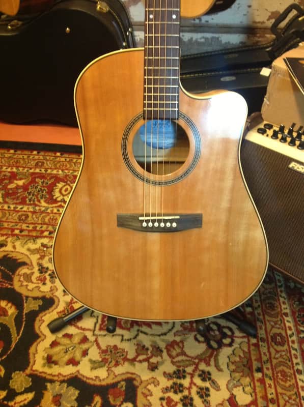 Seagull 25th Anniversary CW Flame Maple EQ Acoustic-Electric Guitar image 1