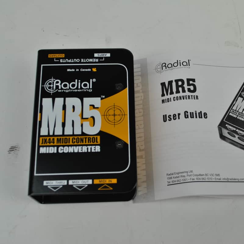 Radial MR5 2010s - Yellow image 1