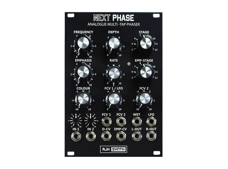 AJH Synth Next Phase Stereo Phaser (Black) [DEMO] image 1