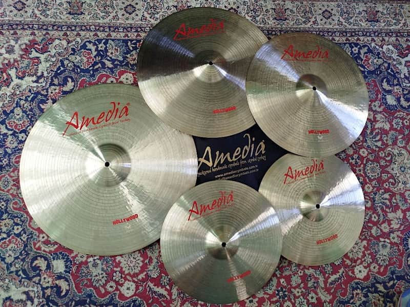 AMEDIA Hollywood cymbal set. image 1