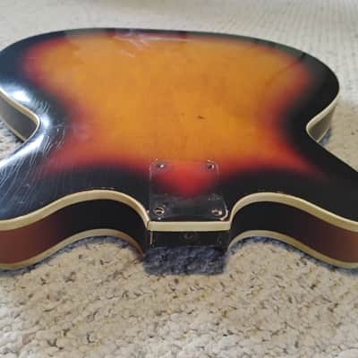 1966 Fender Coronado II Vintage Original Body, good condition,, Lightweight, Vintage Part for project luthier restoration image 4