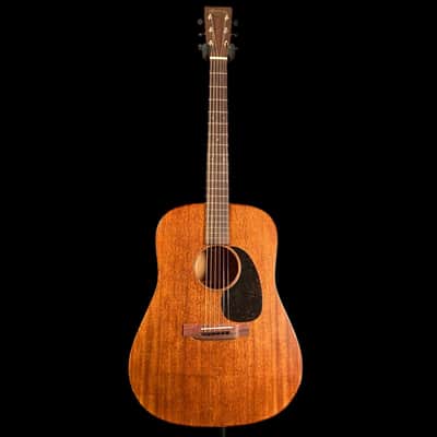 Martin D-15M Mahogany Dreadnought Acoustic Guitar - Natural image 3