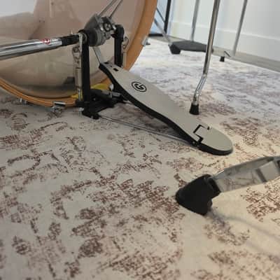 Gibraltar 4711ST 4700 Series Velocity Strap Drive Single Bass Drum Pedal 2010s - Silver/Black image 2
