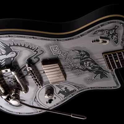 Duesenberg Alliance Series Johnny Depp - Aluminium plate with Johnny Depp tattoo artwor(In Stock) image 4
