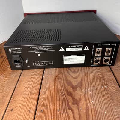 LaChapell Audio 992EG 2-Channel Tube Mic Preamp with Extended Gain 2010s - Red image 13