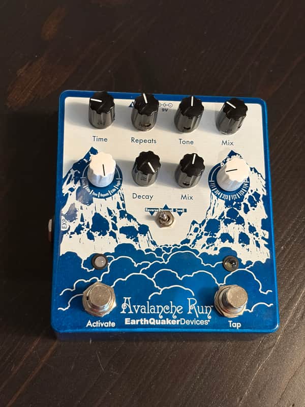 EarthQuaker Devices Avalanche Run Stereo Reverb & Delay with Tap Tempo V2 2018 - Present - Various image 1
