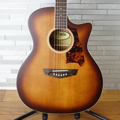 D'Angelico Premier Gramercy Grand Auditorium - Caramel Burst image 1