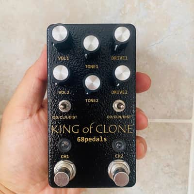 68pedals King of Clone Drive Pedal Handmade By Bin,price included import duty to US buyer
