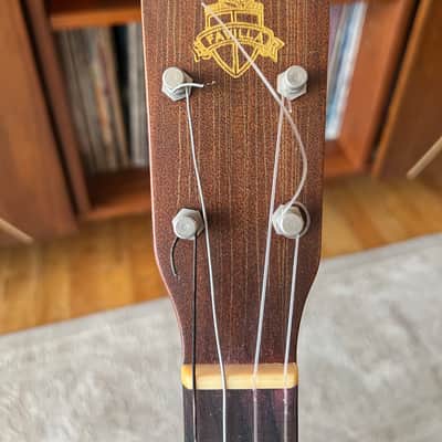 Rare Vintage 1950s Favilla B-2 Baritone Ukulele with Original Hardcase image 2