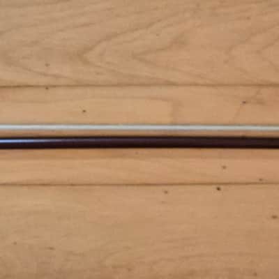 Brazilwood 4/4 Violin Bow Decorative Ornate Carved Frog/Abalone Inlay image 4