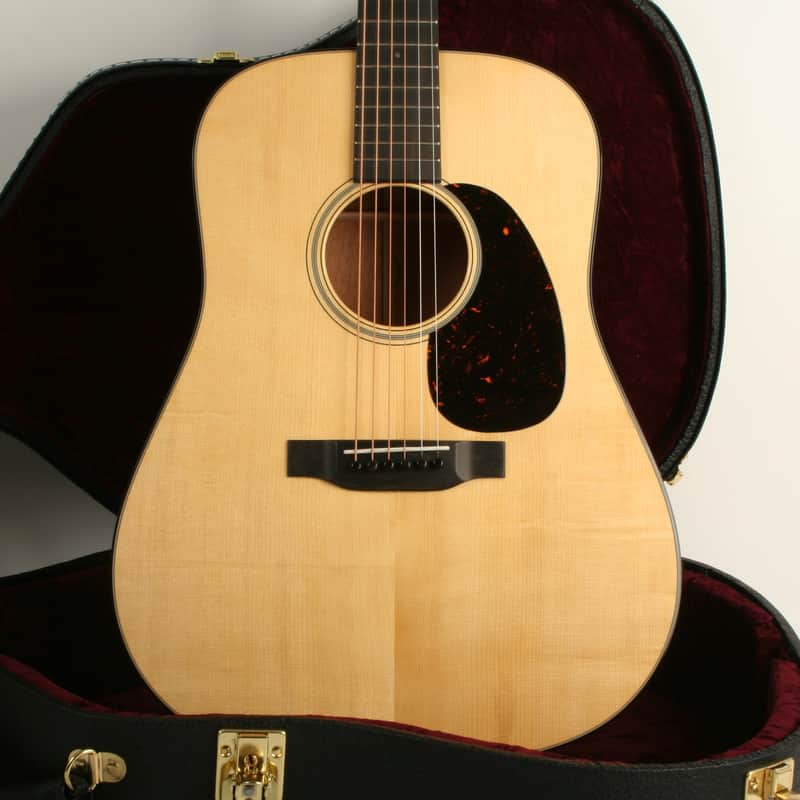 Martin Custom Shop Dreadnought D Size 18 Style Adirondack Top Modified V Neck Profile 1-3/4" Nut GE Bracing 3040985 image 1