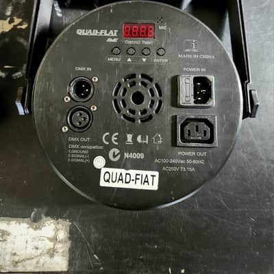 AVE Quad Flat LED Stage Lights (Pair) image 2