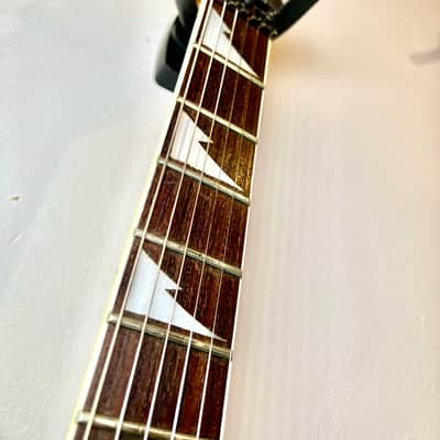 Ibanez 1991 Ibanez USA Custom UCGR1 "Surprise" by Pamelina H. – Rare Factory Sharktooth Inlays – Original IBZ/USA F3 Pickup 1991 - Custom image 4