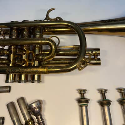 Henry Selmer Paris Depose Cornet Long 1935 Serial # 1431 J Giles Collection image 13