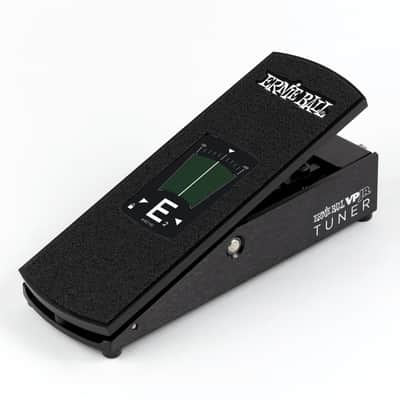 Ernie Ball 6203 VP JR Tuner Guitar Effects Volume Pedal w/ Built-In Tuner, Black image 1
