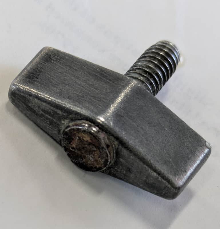 Rogers Hi Hat Clutch Screw 1970s - Brushed Aluminum image 1
