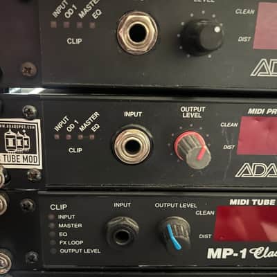 A/DA MP-1 Guitar Preamp 1990s - Black 3TM Mod image 2