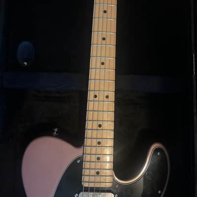 Fender Ltd Ed. Mexican telecaster- Burgandy Mist- with Dimarzio pickups and locking hardshell case image 4