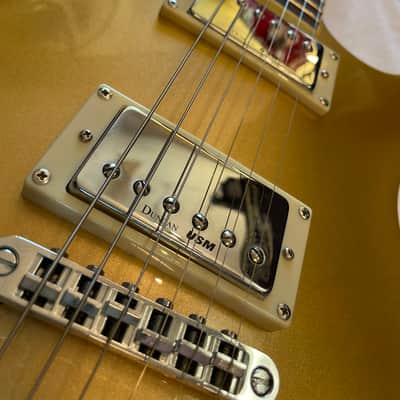 Washburn Idol WIN Series Electric Guitar, Gold Top image 7