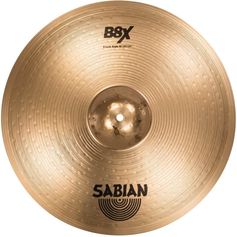 Sabian B8X Crash Ride Cymbal, 18" image 1