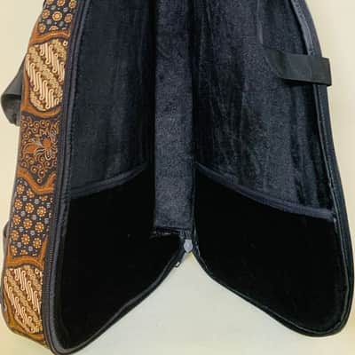 Blueberry Authentic Batik Gig Bag - Extra Sturdy Padding for Comfort and Protection image 9