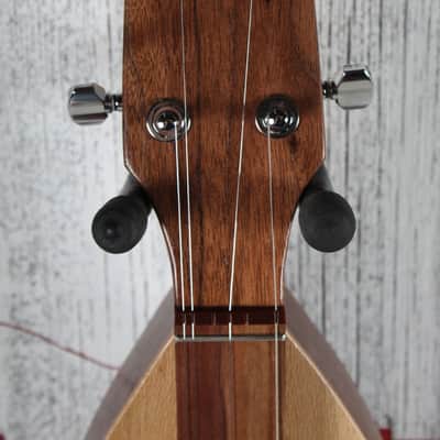 McSpadden 4 String Flathead Hourglass Spalted Sycamore Dulcimer with Gig Bag image 10