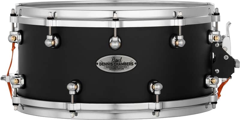Pearl Snare Drum Dennis Chambers Maple 14"x6.5" (DC1465S/C119) image 1