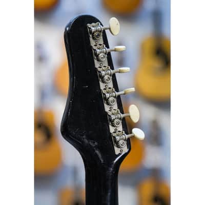 1963 Hagström Kent PB-24-G red image 4