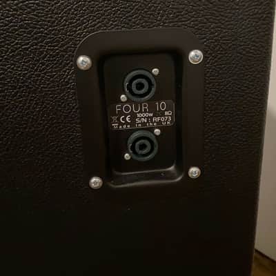 Barefaced Four10 Black 4x10 bass cabinet image 7