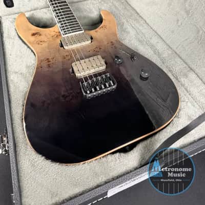 ESP E-II M-II Hardtail w/Case - Black Natural Fade image 2