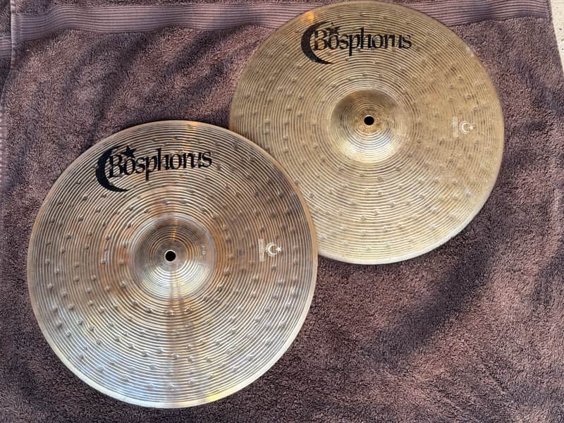 Bosphorus 14" Hi-Hat Cymbals (Pair) 2010s - Traditional image 1