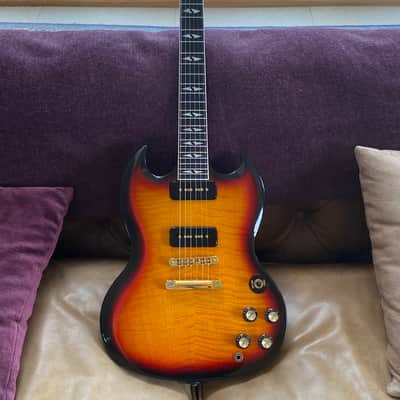 Gibson SG Supreme P-90 1999 - Fire Burst image 3