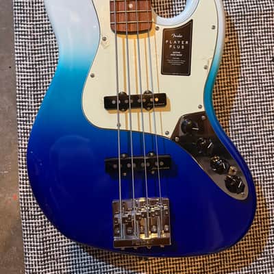 Fender Player Plus Jazz Bass with Pau Ferro Fretboard 2021 - Present - Belair Blue image 2