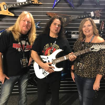 Dean Vinman Vinnie Moore 2020 - Metallic Silver image 2