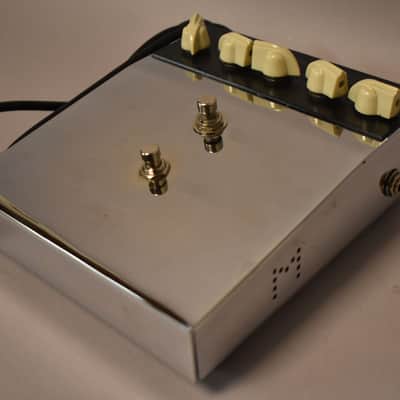 1990s Matchless Hot Box Tube Preamp/Distortion Pedal V1 Silver image 7