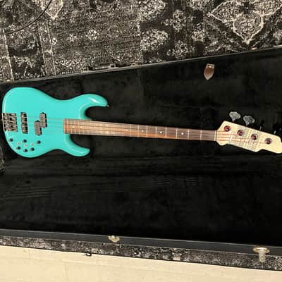 James Tyler James Tyler 4-String Bass Guitar – Serial #146  Rare, Handcrafted USA Bass – Original Tyler Build Mid-80s - Sky blue image 2