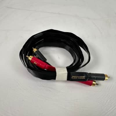 Nordost Black Knight RCA Cables; 2m Pair Interconnects image 1