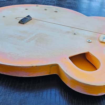 Motorized 1-string guitar - unique stringed drone instrument image 6