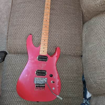 Kramer Imperial Pacer Partscaster 1989 Floyd Rose And Seymour Duncan Distortion 80s Shred Guitar image 10