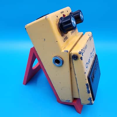Rare 1980 Boss OD-1 Guitar Effect Pedal Overdrive Japan 9200 Long Dash JRC4558D image 4
