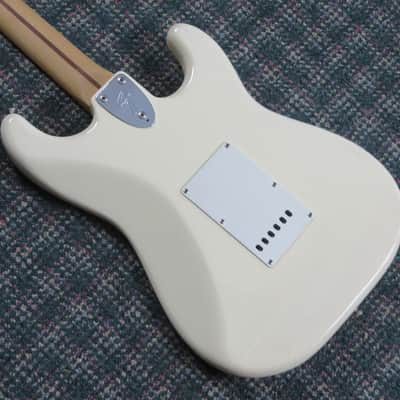 1985 Fender MIJ ST-72 Stratocaster Olympic White Left-Handed! Lefty, LH! w/hardshell case image 4