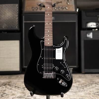 Fender Standard Stratocaster HSS Electric Guitar - Black image 3