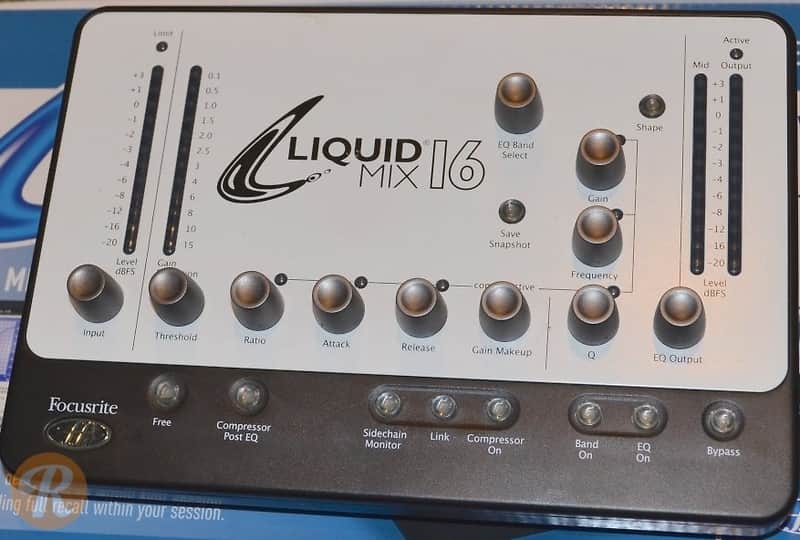 Focusrite Liquid Mix 16 2010 image 1