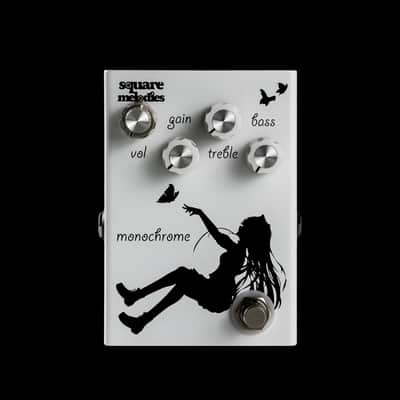 Square Melodies Monochrome Overdrive / Fuzz Pedal image 1