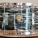 RINGO GRAIL Ludwig No. 908 Jazz Festival 6x14" 8-Lug Snare Drum with Keystone Badge 20.11.1968 - Oyster Black Pearl