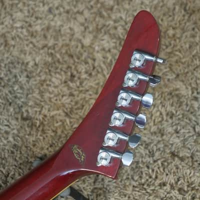 Video! 1984 Gibson Aldo Nova Les Paul Standard Reissue XPL Sunburst Les Paul with Explorer Headstock image 12