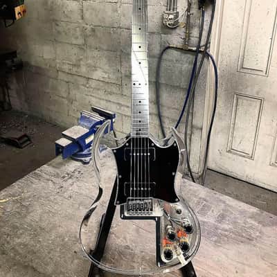 Electrical Guitar Company Acrylic DS Ghost model SOMA Sunn O))) 2010 - Clear & Polished image 1