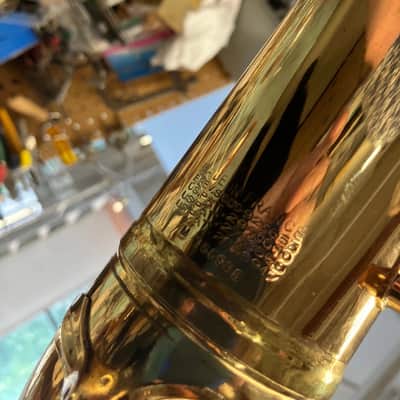Vintage 1968 Selmer Mark Six/Mark VI Tenor Saxophone, 100% original French Lacquer, New Pads; with New Case, Mouthpiece image 6